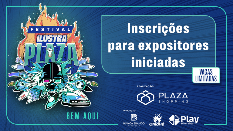 Inscrições Expositores - Festival Ilustra Plaza