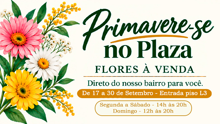 Primavere-se no Plaza