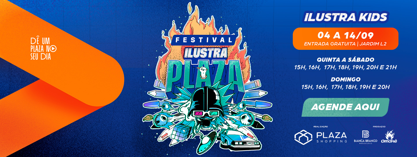 Banner do evento: Festival Ilustra Plaza 2025