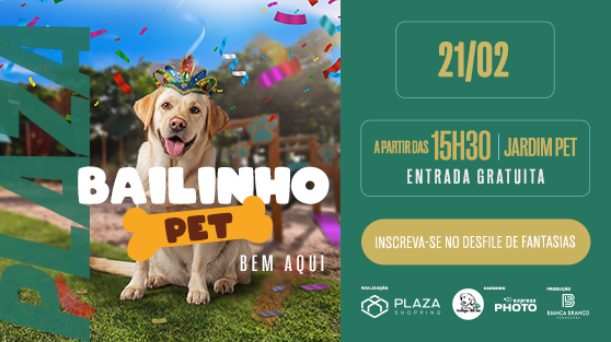 Banner do evento: Bailinho Pet 2026