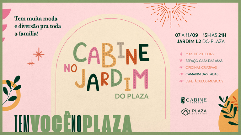 Cabine no Jardim