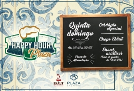 Happy Hour - de 08/11 at&eacute; 30/12