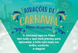 Plaza é o shopping do Carnaval