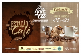 Terceira edi&ccedil;&atilde;o da Esta&ccedil;&atilde;o do Caf&eacute; re&uacute;ne apreciadores da bebida no Plaza