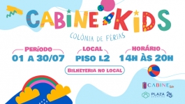 Cabine Kids Colônia de Férias