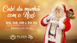 Plaza Shopping retoma o projeto “Café da Manhã com o Noel”