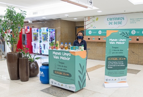 Programa Mundo Limpo chega ao Plaza 